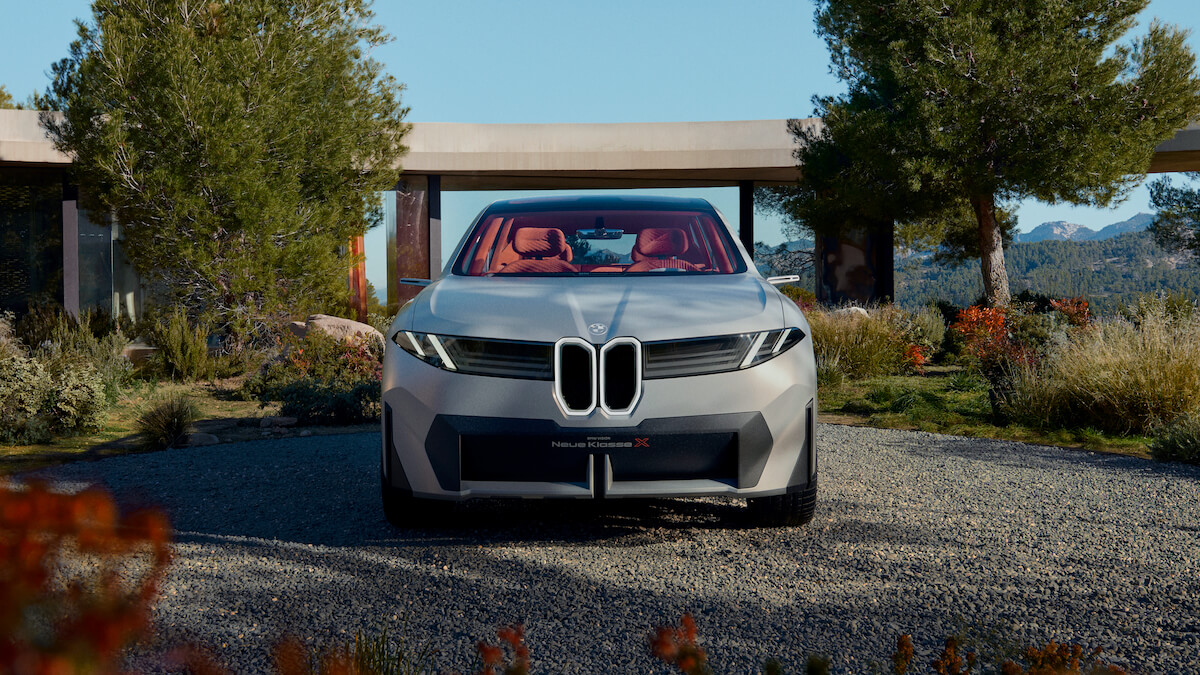Toekomstige BMW X3 voorkant 2025