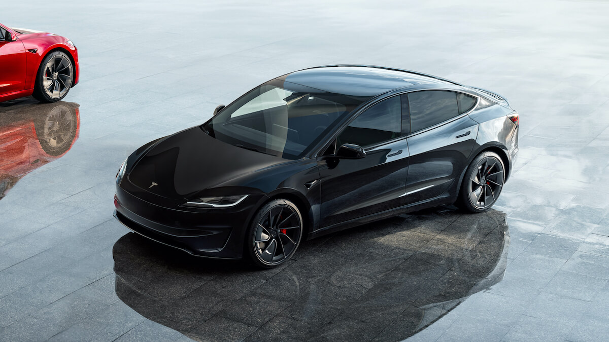 Tesla Model 3 Performance zwart