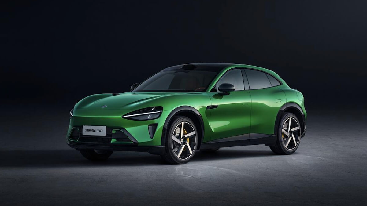 Xiaomi YU7 groen